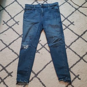 Madewell 33T 10" High Rise Skinny Jeans